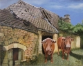 Maison de vaches (artiste: mast)